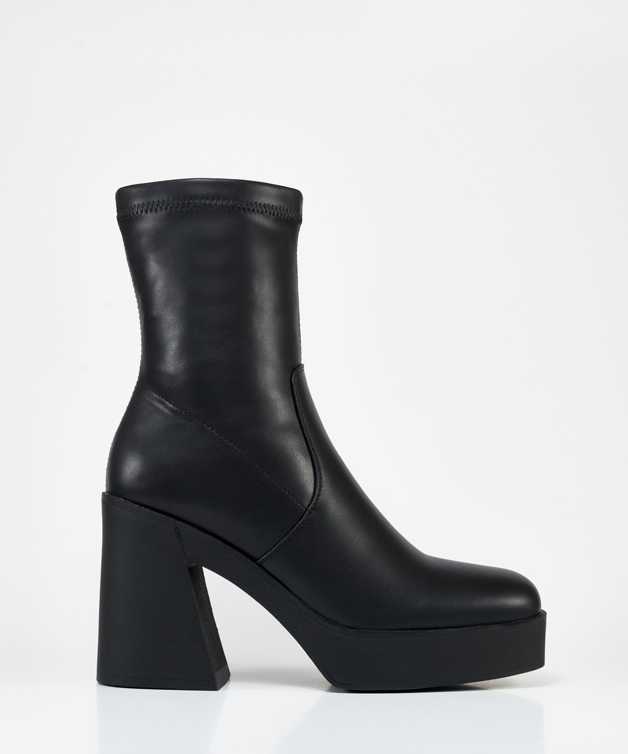 Botines plataforma stretch image number null